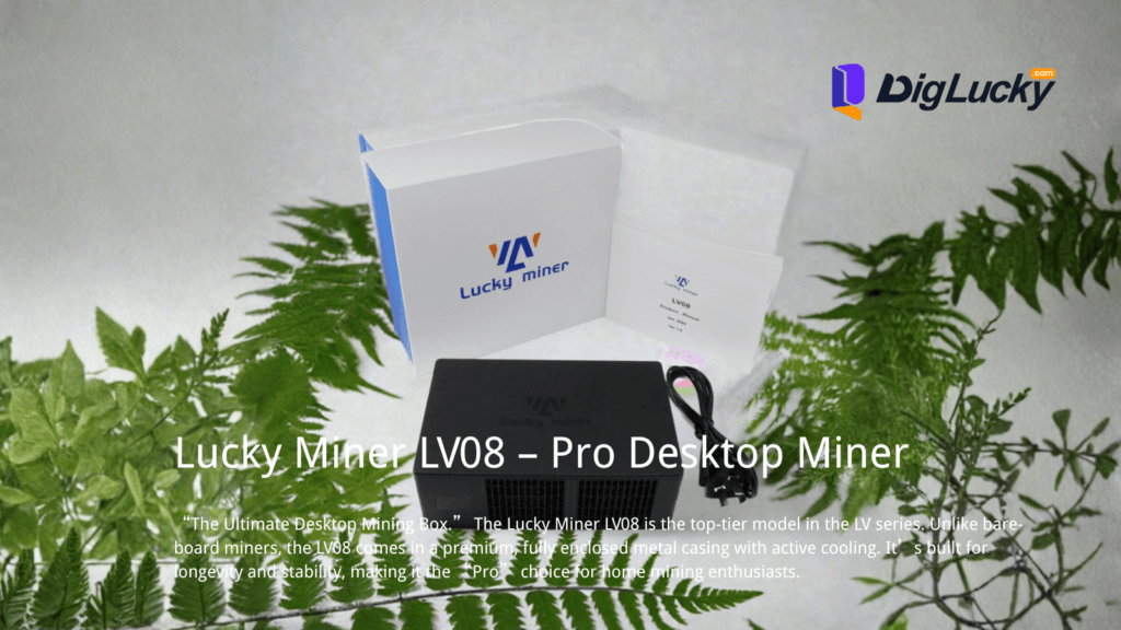 Lucky Miner LV08 – Pro Desktop Miner