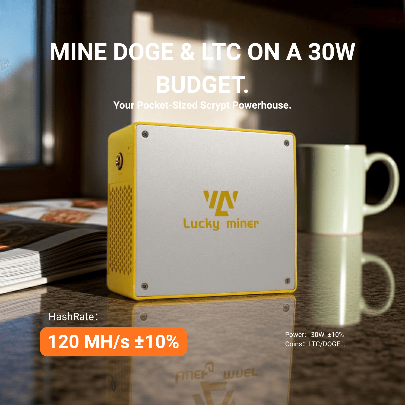 Luckyminer LG07 Pro dogecoin miner