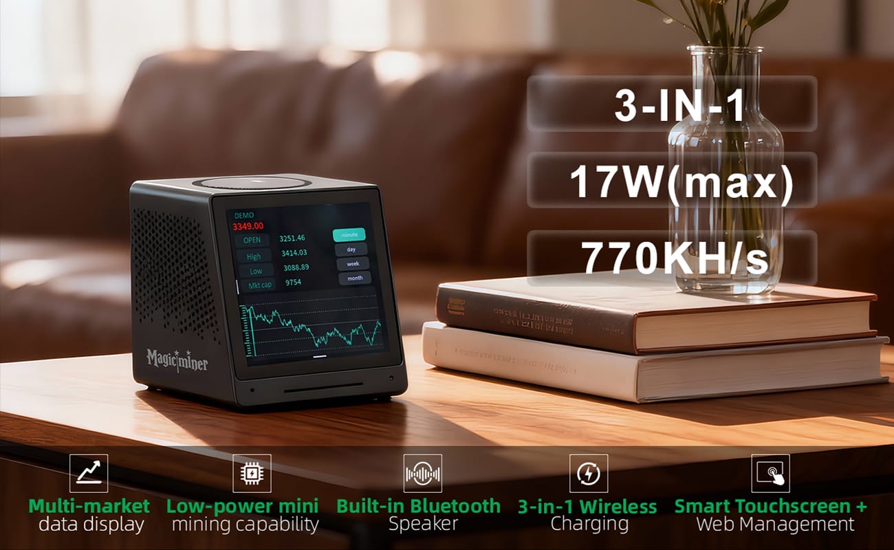 Magic Minor Property Magic Miner MO01 Setup Guide | 770 kH/s Configuration (2026)